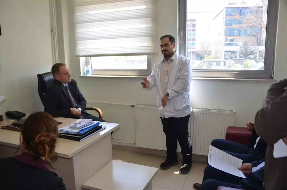 Kaymakam Koşansu, Bulanık Devlet Hastanesi ve Evde Bakım Hizmetleri Birimi'ni Ziyaret Etti