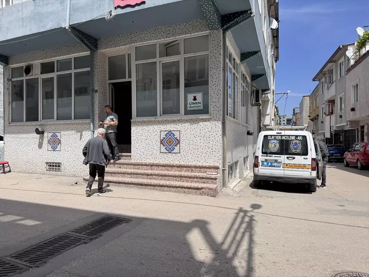Bursa Yıldırım'da Kahvehaneye Kurşunlama Olayı