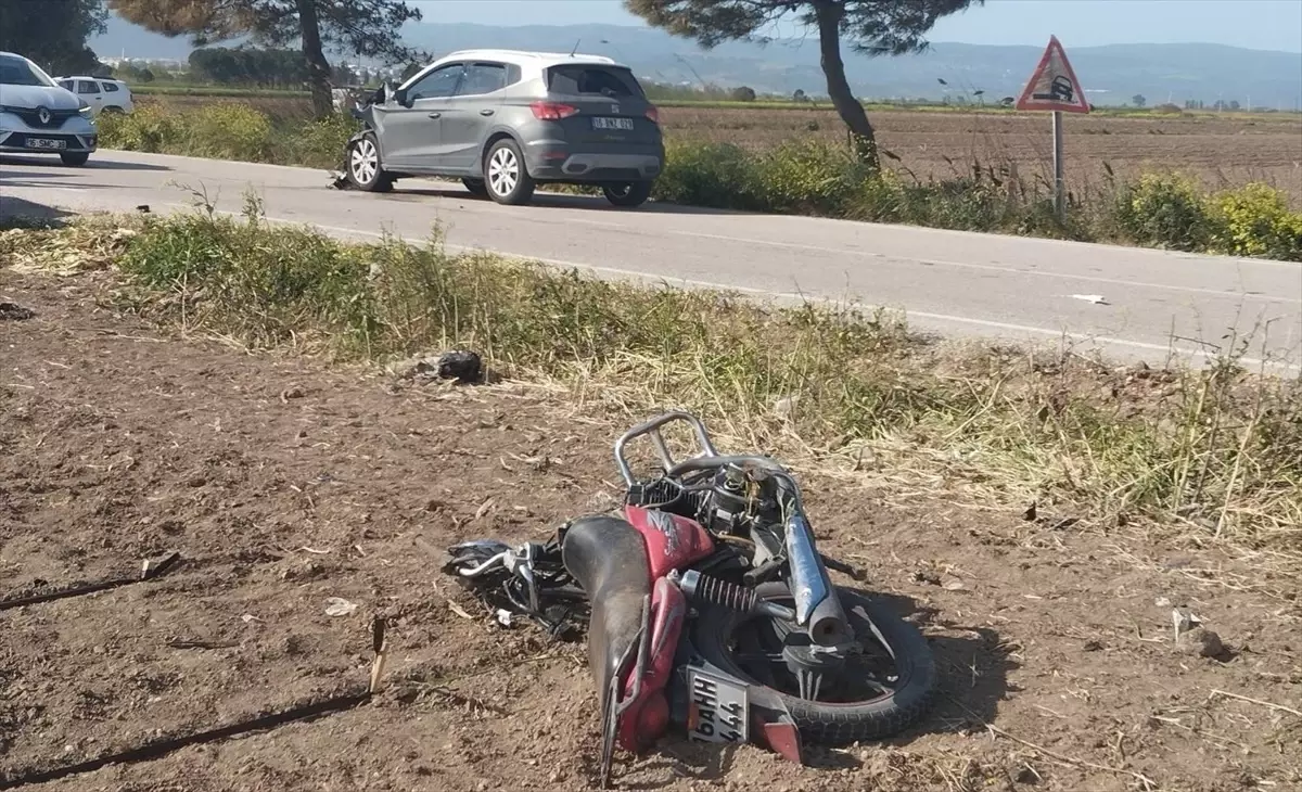 Bursa'da Motosiklet Sürücüsü Trafik Kazasında Hayatını Kaybetti