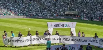 Bursaspor, 45 Bin Taraftar Önünde Şampiyonluk Kupasını Aldı