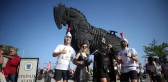 Çanakkale'de Troya Yarı Maratonu Coşkuyla Başladı