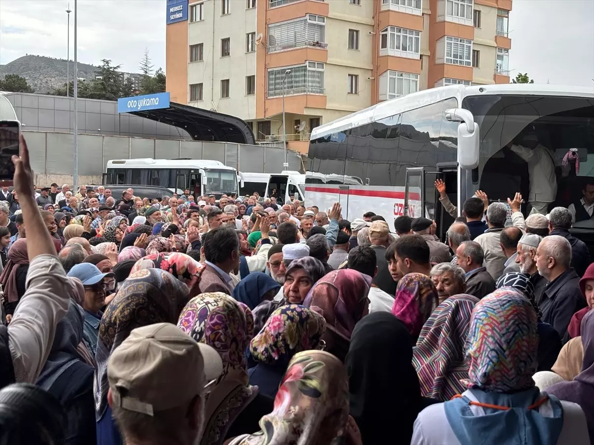Çankırı'dan Hacı Adaylarına Uğurlama Töreni