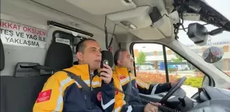 Çankırı'da Fermuar Sistemi Farkındalığı İçin Ambulansla Anons Yapıldı