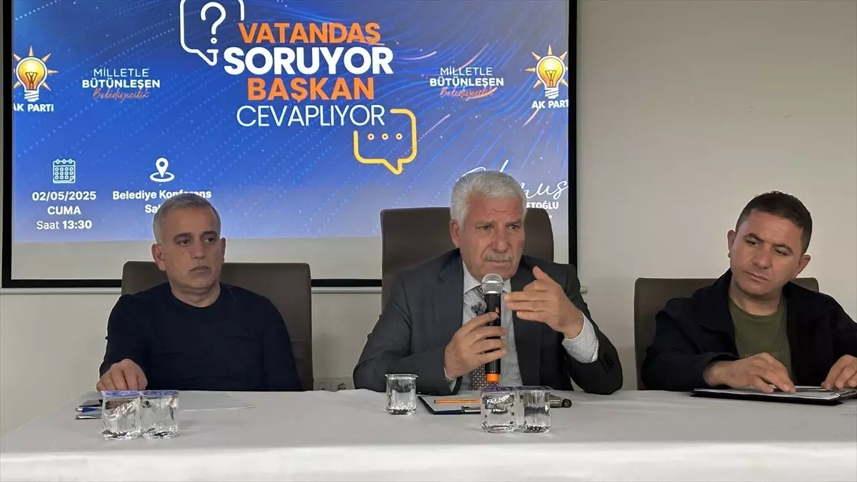 Çermik Belediye Başkanı Vatandaşlarla Buluştu