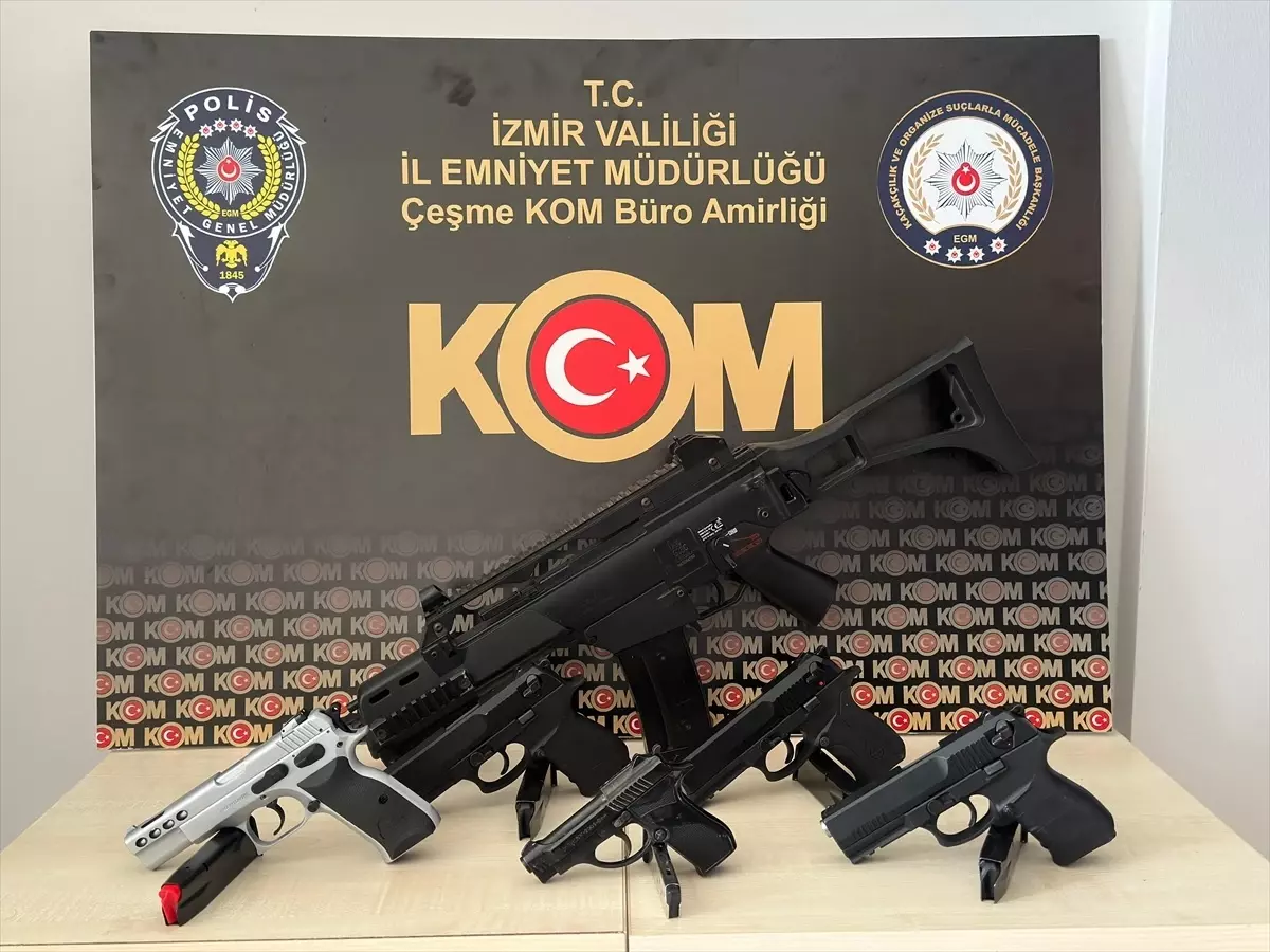 Çeşme'de Suç Örgütüne Operasyon: 4 Şüpheli Tutuklandı