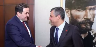 Özgür Özel, Almanya'nın Bakanı ile Görüştü