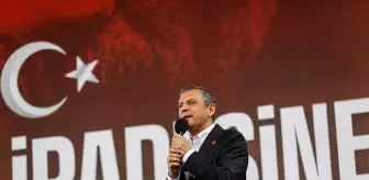 CHP Genel Başkanı Özel, partisinin Mersin mitinginde konuştu Açıklaması