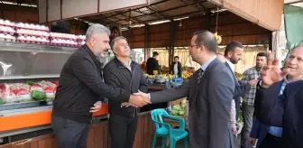 Cizre Kaymakamı Ahmet Vezir Baycar Esnafları Ziyaret Etti
