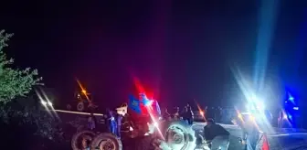 Çorum'da Devrilen Traktörün Sürücüsü Hayatını Kaybetti