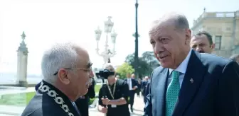 Cumhurbaşkanı Erdoğan, Anayasa Mahkemesi Başkanı Özkaya'yı kabul etti