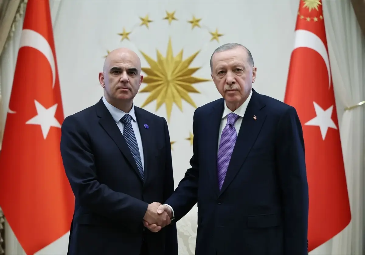 Cumhurbaşkanı Erdoğan, Avrupa Konseyi Genel Sekreteri Berset'i kabul etti