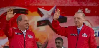 Cumhurbaşkanı Erdoğan: 'Biz Türk milleti ve Kıbrıs Türk'ü olarak bu topraklarda ev sahibiyiz. Bunu bilmeyenler bilsin, duymayanlar duysun'