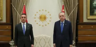 Cumhurbaşkanı Erdoğan, Fenerbahçe Spor Kulübü Başkanı Ali Koç'u kabul etti