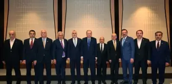 Cumhurbaşkanı Erdoğan, işçi ve işveren temsilcilerini kabul etti Açıklaması