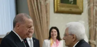 Cumhurbaşkanı Erdoğan, İtalya Cumhurbaşkanı Mattarella ile görüştü