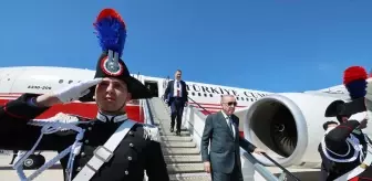 Cumhurbaşkanı Erdoğan İtalya'ya geldi