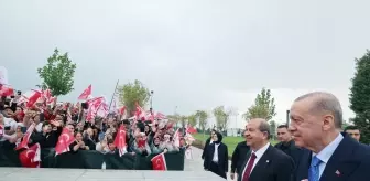 Cumhurbaşkanı Erdoğan, KKTC Cumhuriyet Yerleşkesi'nin açılışını yaptı Açıklaması