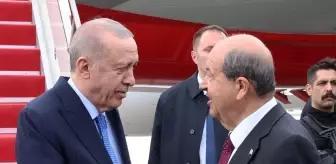 Cumhurbaşkanı Erdoğan KKTC'ye geldi