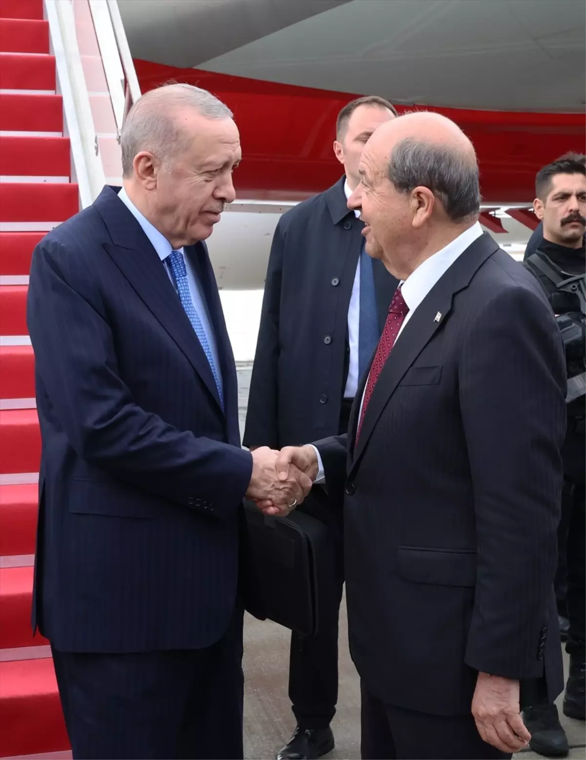 Cumhurbaşkanı Erdoğan KKTC'ye geldi