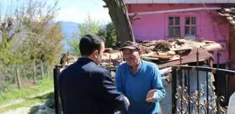 Kaymakam Oğuzhan Doğancı Aile Ziyaretleri Gerçekleştirdi