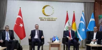 Dışişleri Bakan Yardımcısı Yılmaz, Erbil'de Irak Türkmen Cephesini ziyaret etti
