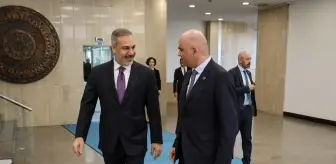Dışişleri Bakanı Hakan Fidan, Avrupa Konseyi Genel Sekreteri Berset ile Görüştü