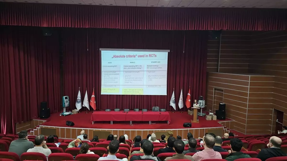Diyarbakır'da Sürekli Renal Replasman Tedavisi Eğitim Programı Düzenlendi
