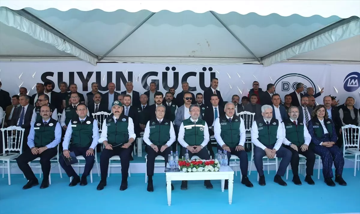 Diyarbakır'da 'Silvan Sulama Tüneli Kazı Başlangıç Töreni' düzenlendi