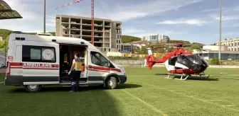 Kalp Rahatsızlığı Olan Bebek Ambulans Helikopterle İstanbul'a Sevk Edildi