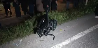 Düzce'de Akülü Engelli Aracına Otomobil Çarptı: Ağır Yaralı