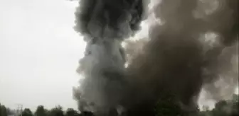 Düzce'de Tavuk Besihanesi Yangını