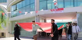 Fırat Üniversitesi Öğrencileri Gazze Saldırılarını Protesto Etti