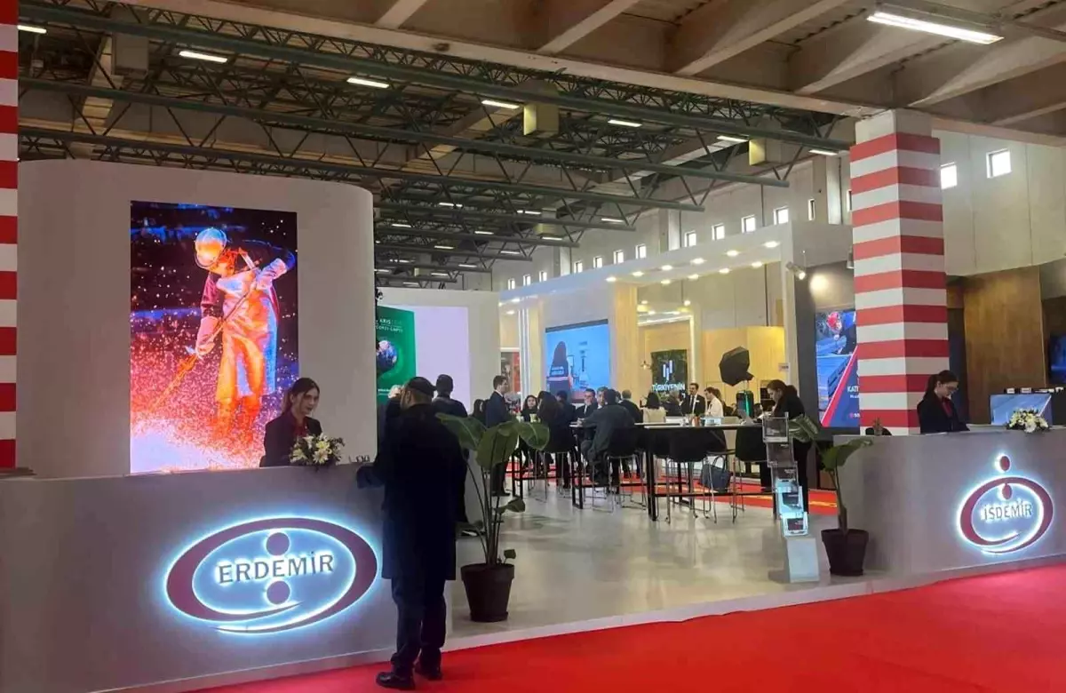 Erdemir ve İsdemir, Tube Eurasia Fuarı'nda İlgi Topladı