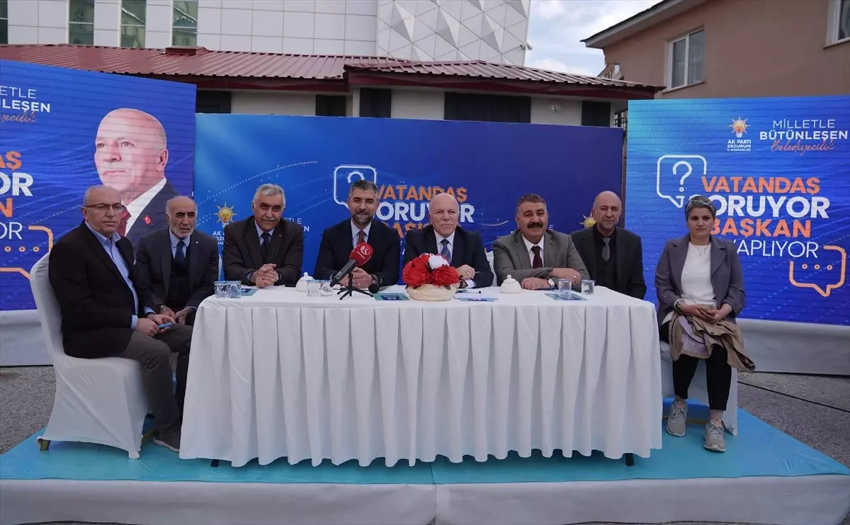Başkan Sekmen, Palandöken'de Vatandaşlarla Bir Araya Geldi