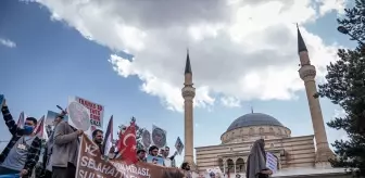 Erzurum'da Gazze ve Doğu Türkistan İçin Protesto Yürüyüşü