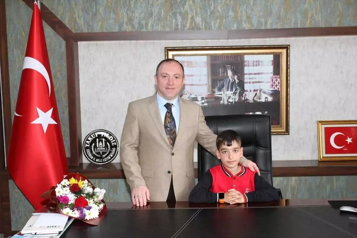 Erzurum İl Milli Eğitim Müdürü'nden TBMM'nin 105. Yıl Dönümü Mesajı