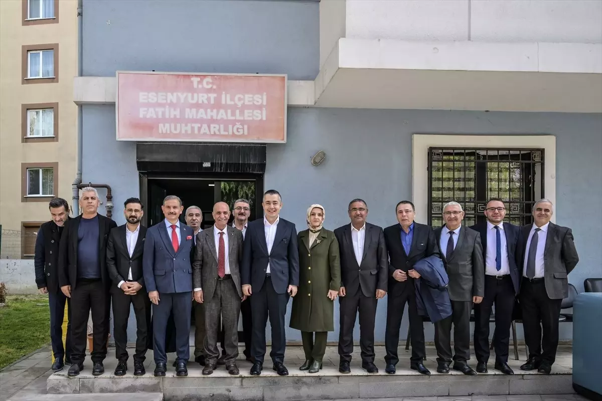 Esenyurt Belediye Başkan Vekili Can Aksoy, Fatih Mahallesi’nde Proje İncelemeleri Yaptı