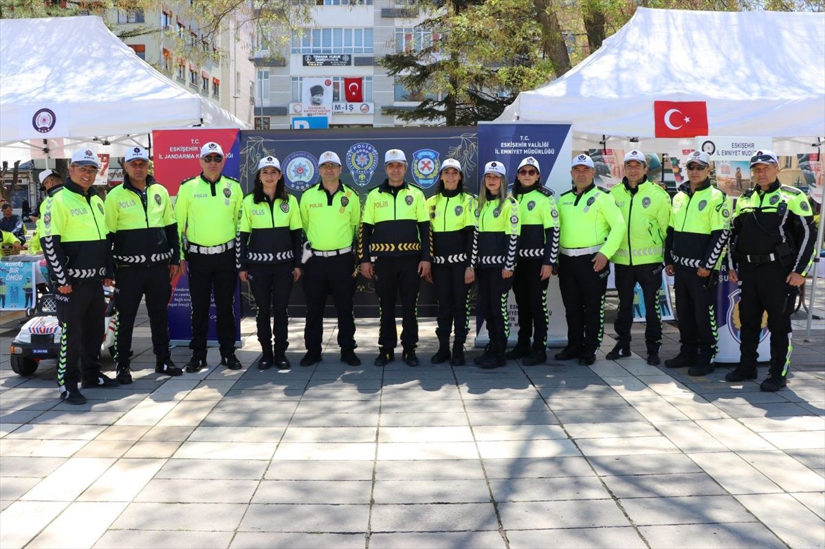 Eskişehir'de Trafik Güvenliği Günü Etkinlikleri Düzenlendi