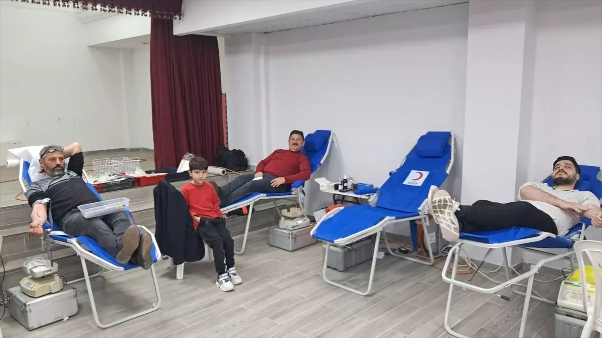 Giresun'da Kan Bağışı Kampanyası Düzenlendi