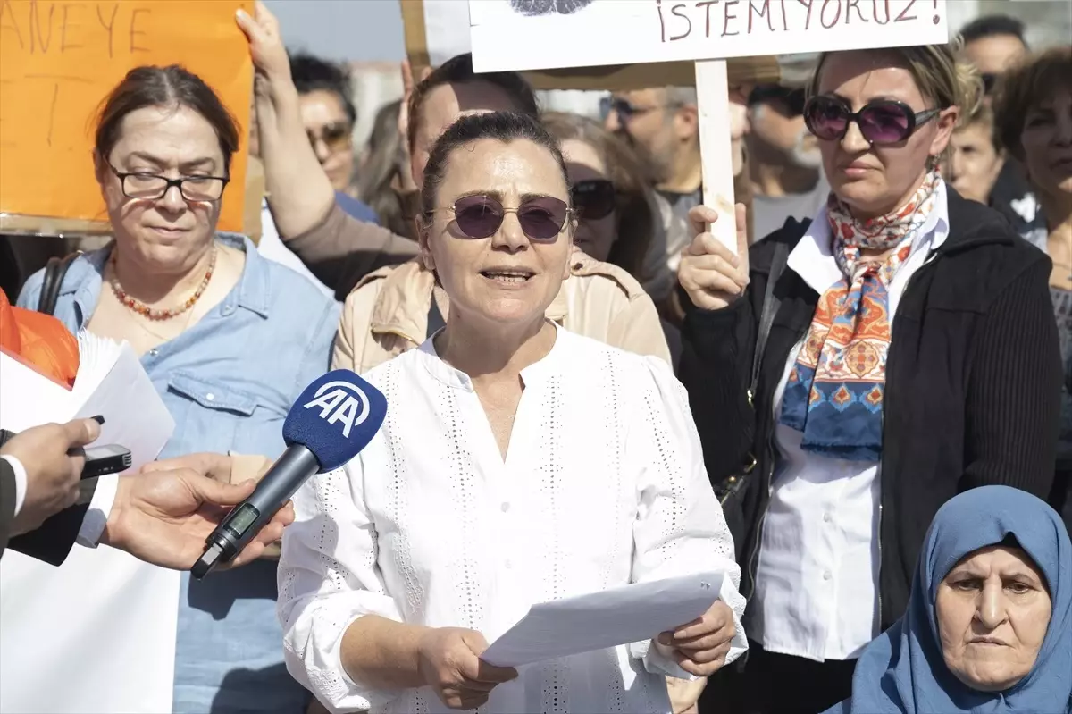 Etimesgut'ta Tır Parkı Protestosu