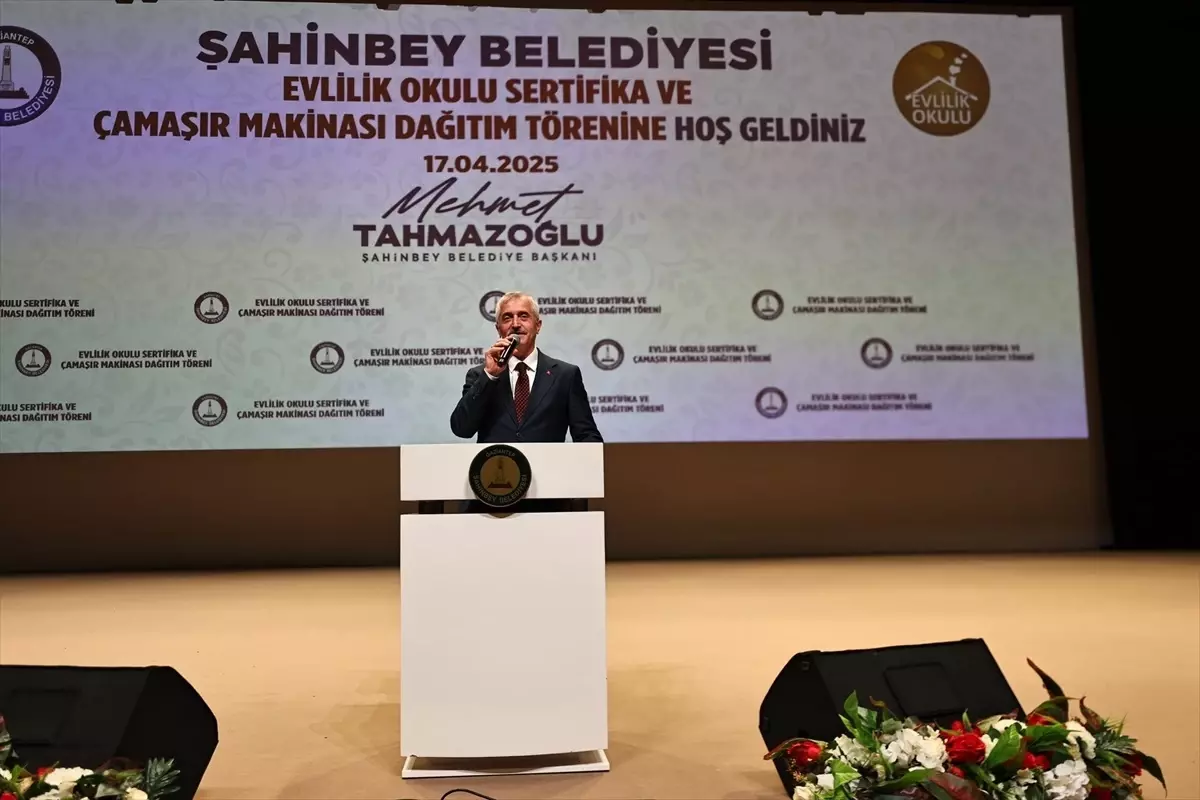 Gaziantep'te Evlilik Okulu Projesi Tamamlandı