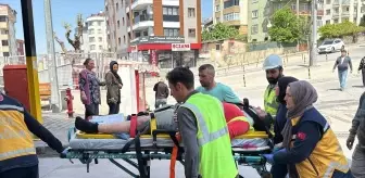 Gebze'de İnşaatta Yüksekten Düşen İşçi Yaralandı