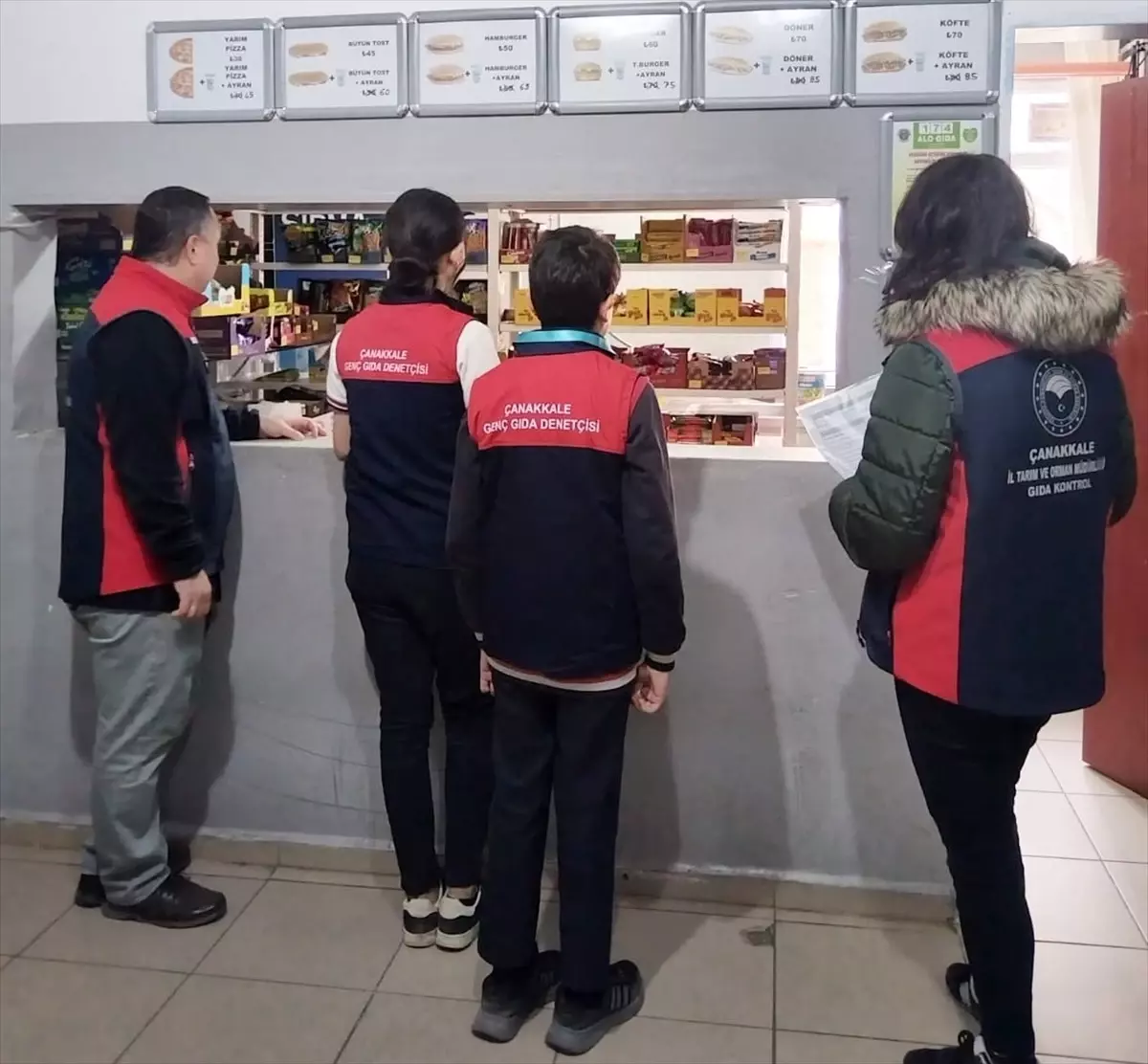 Çanakkale'de Genç Gıda Denetçileri Göreve Başladı