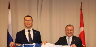 Gençlik ve Spor Bakanı Osman Aşkın Bak, Rusya'da İkili Görüşmeler Yaptı
