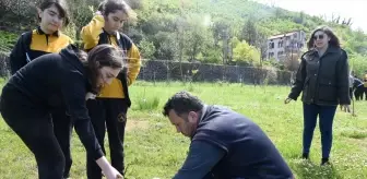 Öğrenciler, Halil Ercan Köroğlu Anısına Fidan Dikti