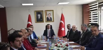 Gümüşhane'de İstihdam ve Mesleki Eğitim Toplantısı Yapıldı