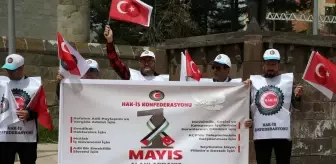 HAK-İŞ Bitlis İl Başkanlığından 1 Mayıs açıklaması