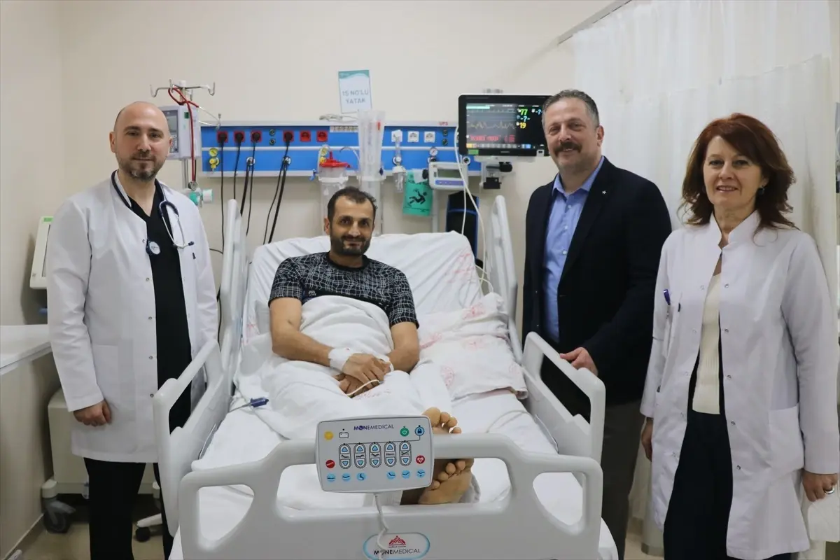 Futbol Maçında Kalbi Duran Yavuz Ulu 12 Gün Sonra Gözlerini Açtı