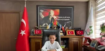 Hanönü'de Kaymakam ve Belediye Başkanı koltuklarına öğrenciler oturdu