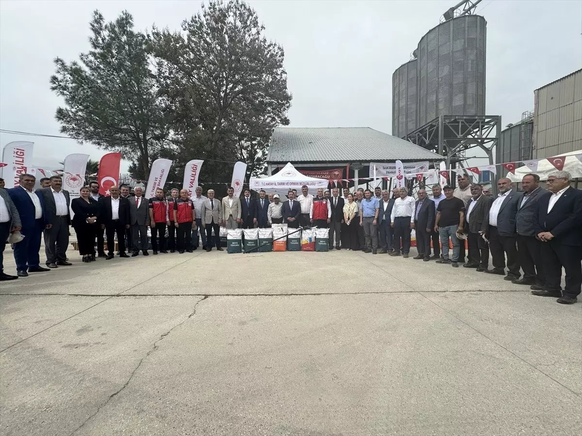 Depremlerden Etkilenen Hatay Çiftçilerine Destek Paketi
